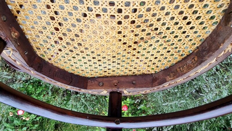 Trio chairs bistrot Thonet, Fischel and Mundus early twentieth century