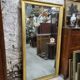 Large gilt mirror in 2 parts from the early 19th century