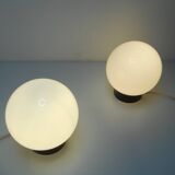 Pair of globe balls vintage