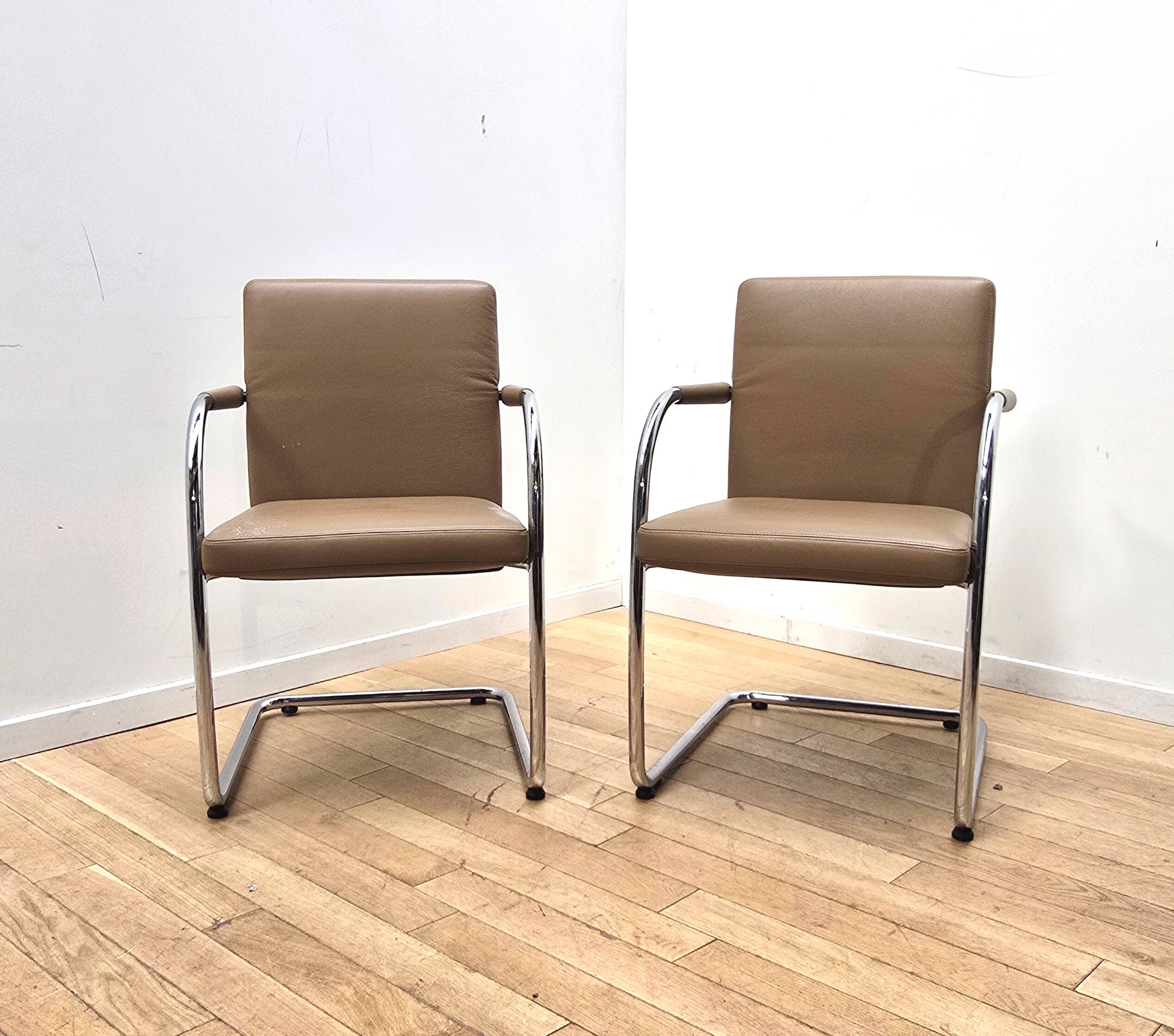 Pair of Visasoft office chairs, Vitra