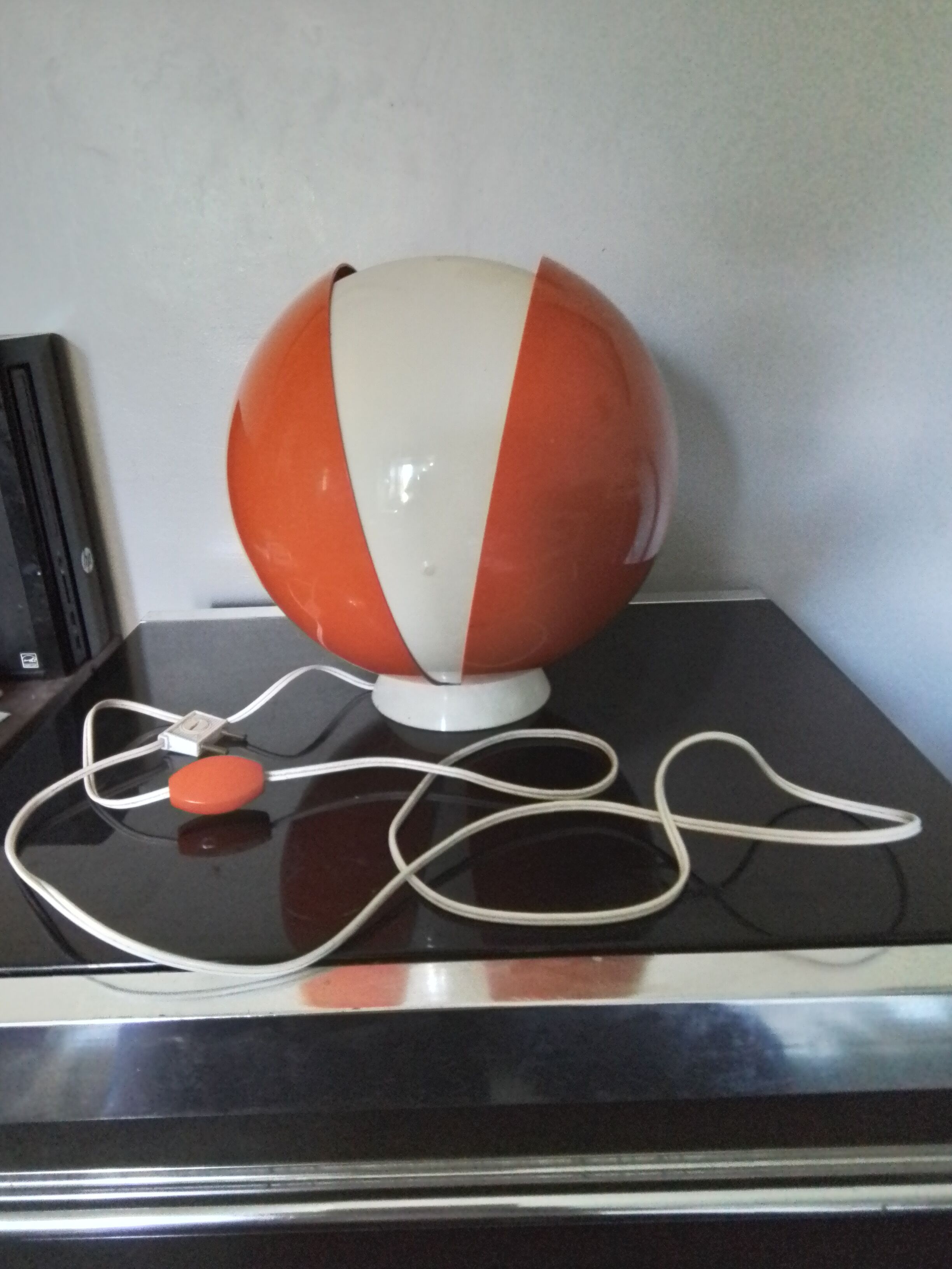 Lampe tulipe des annees 70