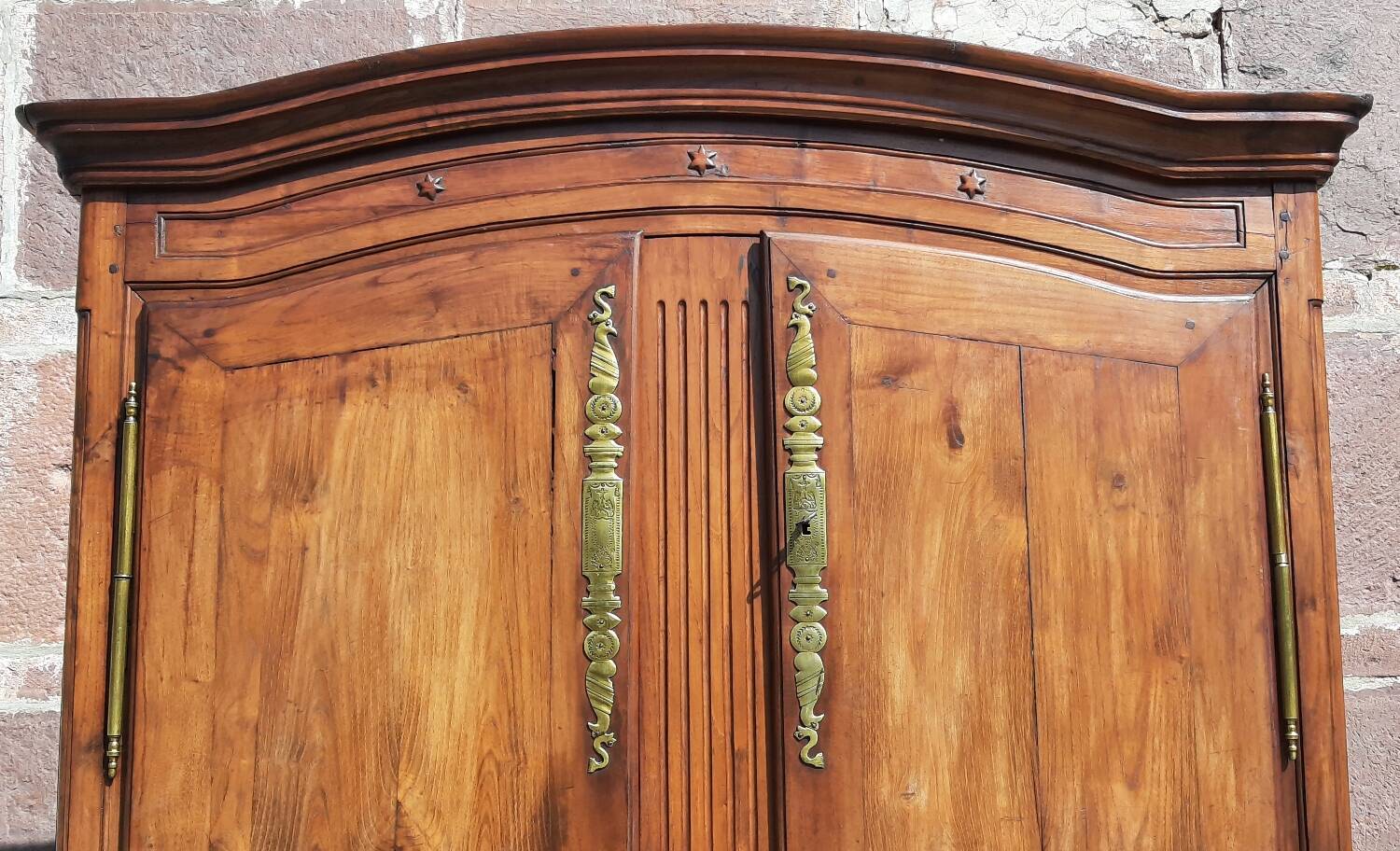 "Gendarme Hat" wardrobe, Louis XV.