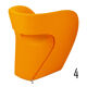 Fauteuil  Orange Little Albert par Ron Arad pour Moroso