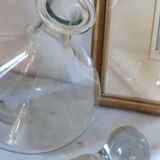 Crystal wine carafe