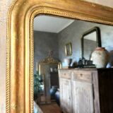 Antique Louis-Philippe mirror, 19th century.