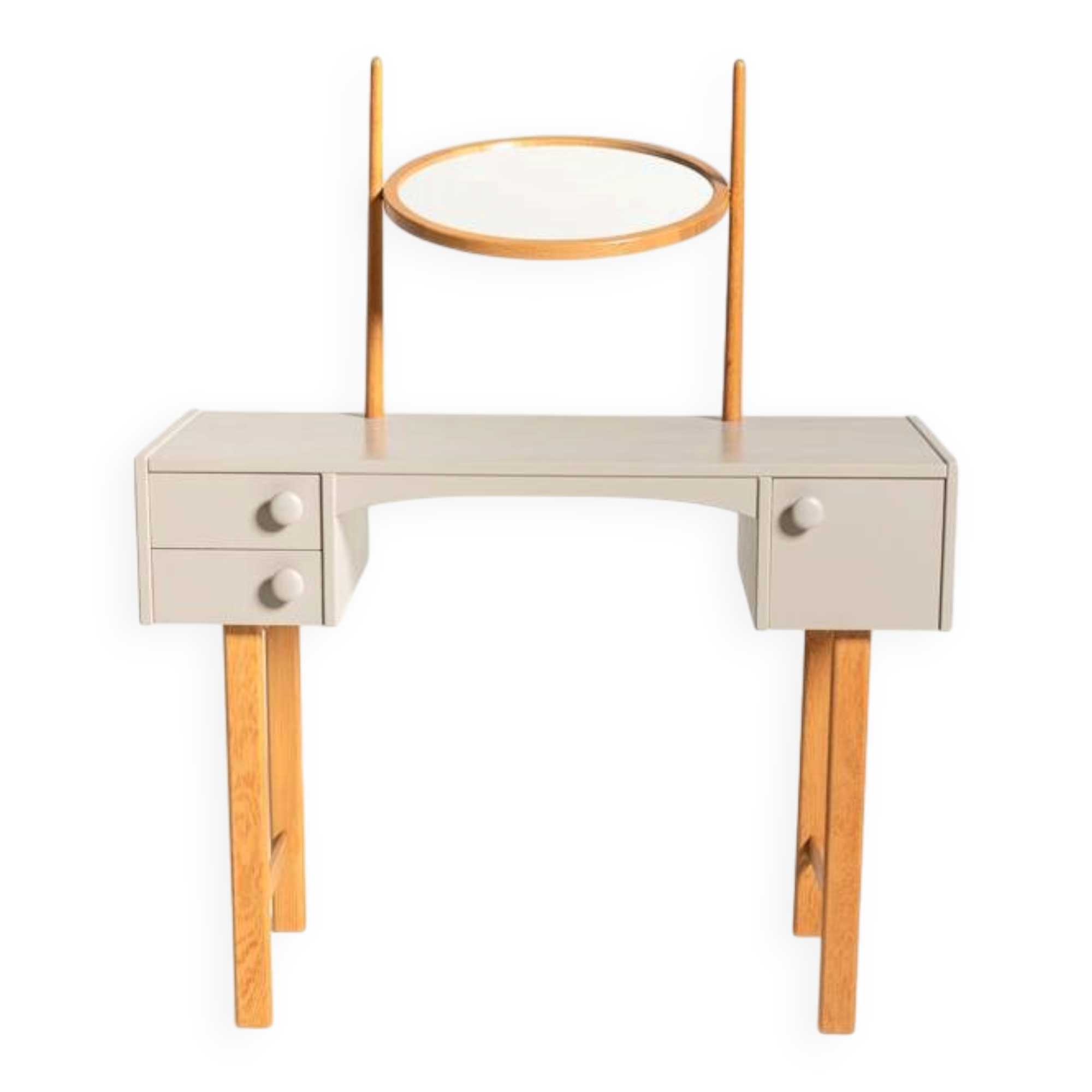 “Casino” Oak Dressing Table by Sven Engström and Gunnar Myrstrand