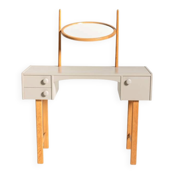 “Casino” Oak Dressing Table by Sven Engström and Gunnar Myrstrand