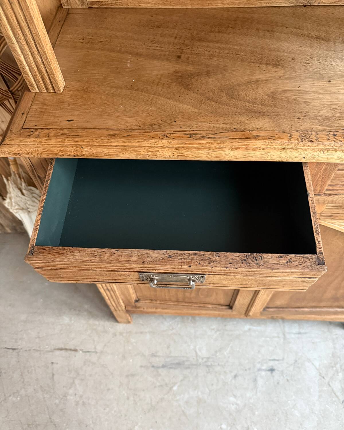 Art Deco oak sideboard (restored)