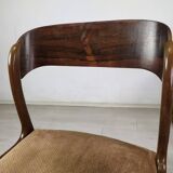 4 baumann sleigh chairs