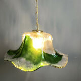 Vintage Murano glass pendant light, for Mazzega, 1960s