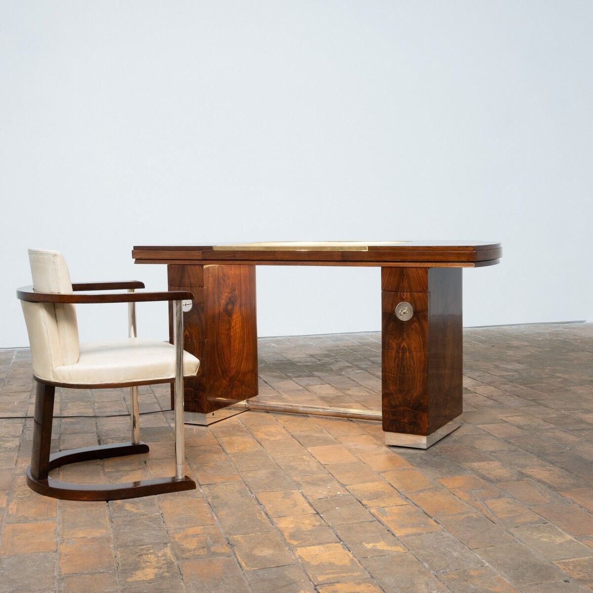 Bureau art déco et son fauteuil – 1950