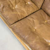 3-seater oak sofa by Vatne Mobler 1960