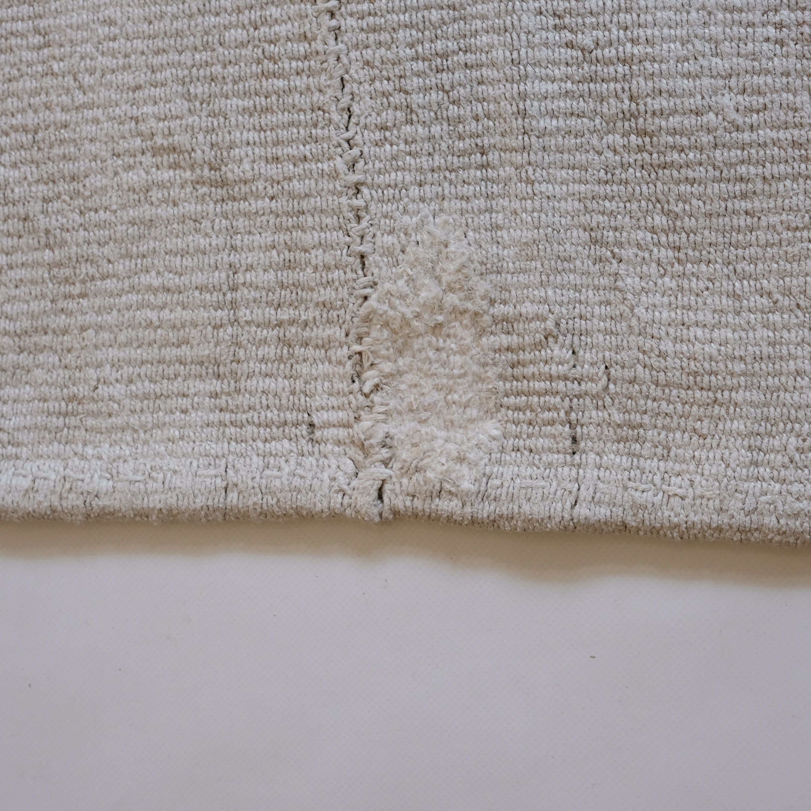 Hemp carpet of Turkish origin, 240 x 190 cm
