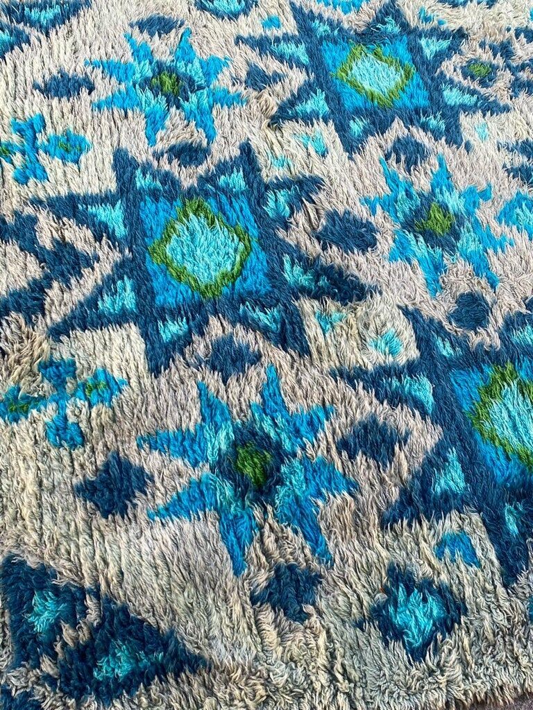 Tapis moderne scandinave du milieu du siècle