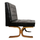 Fauteuil en cuir par Ludvik Volak