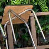 Mismatched formica chairs