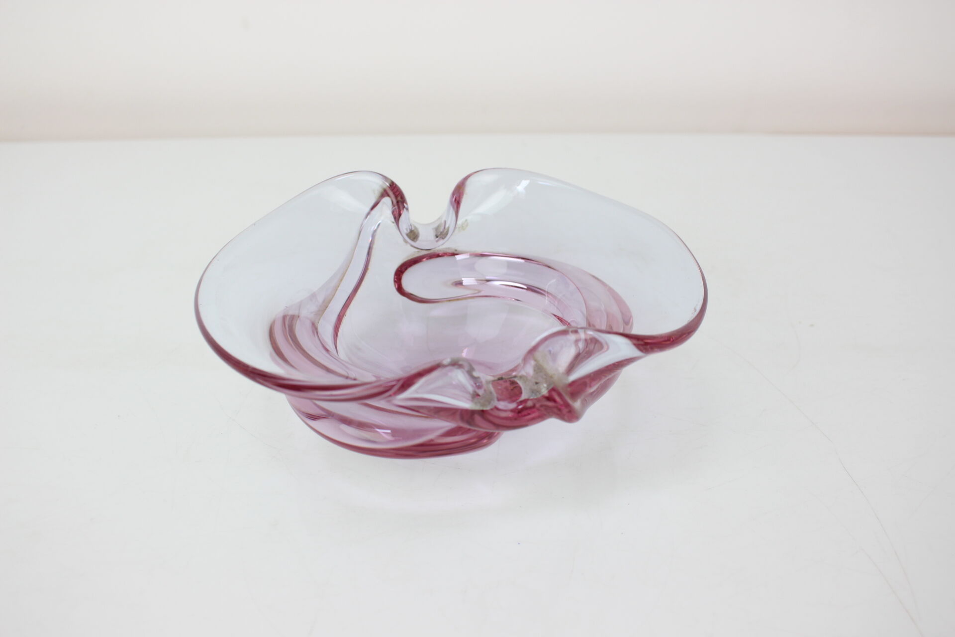 Mid-Century Ashtray by Zelezno Borske Sklo, 1960's