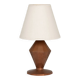 Art Deco Modernist lamp in copper dinanderie circa 1930