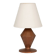 Art Deco Modernist lamp in copper dinanderie circa 1930