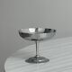 6 coupelles dessert en inox vintage