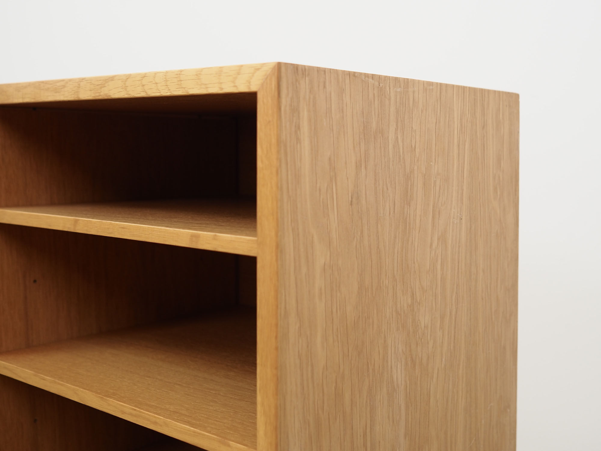 Ash bookcase, Danish design, 70's, production: Denmark