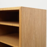Ash bookcase, Danish design, 70's, production: Denmark