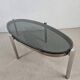 Table basse vintage ovale - Design 70