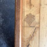 1970s Brutalist Danish Side Table in Solid Pine — Light Brown Natural Wood, Low Rectangular