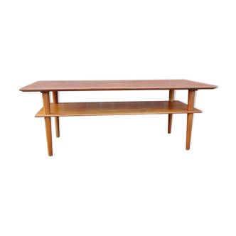 Scandinavian teak coffee table