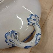 Old soup tureen Digoin and Sarreguemines