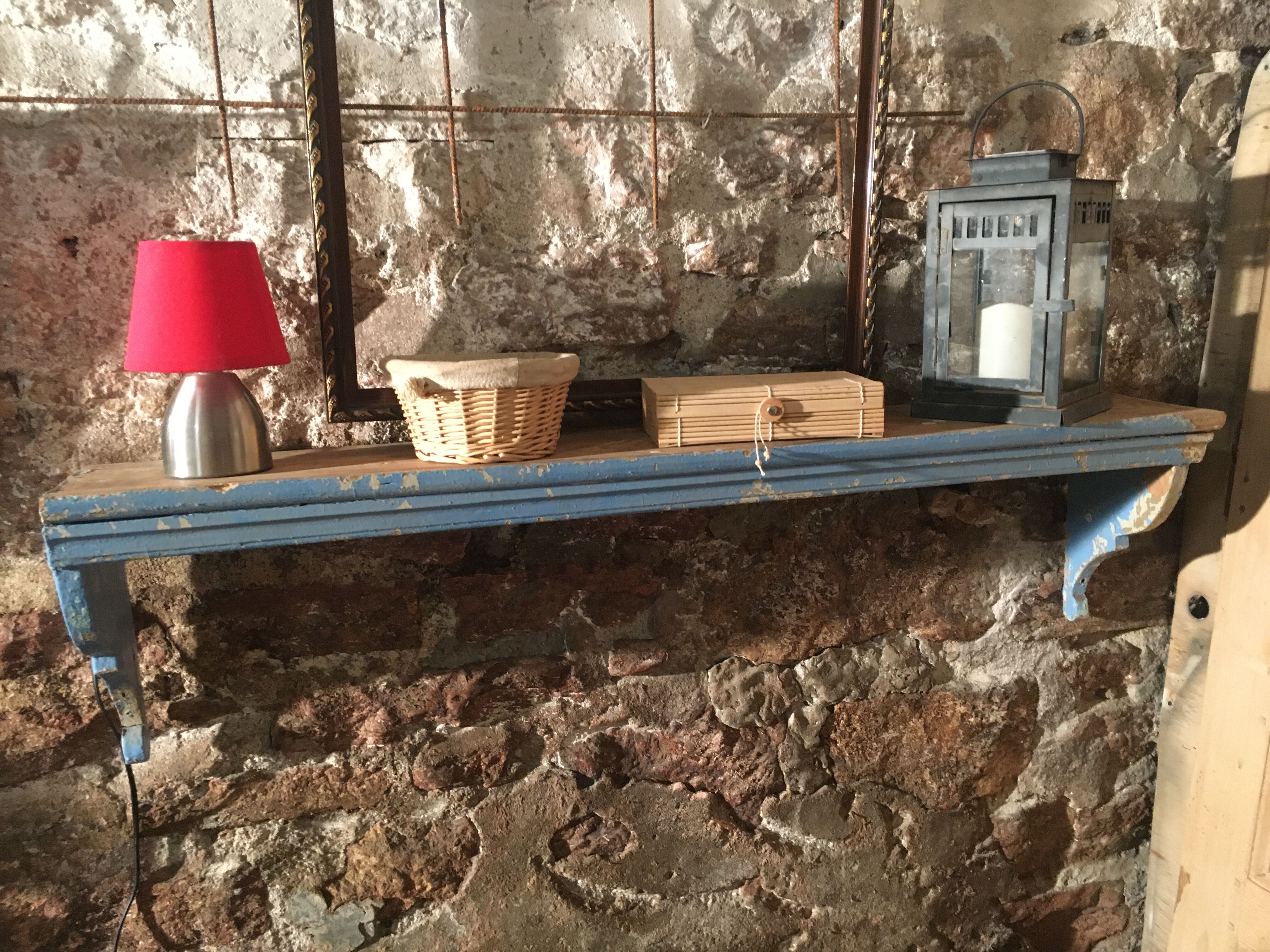Old farm shelf
