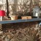 Old farm shelf