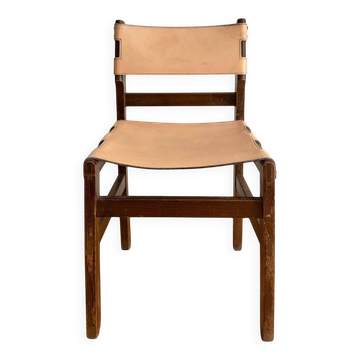 Chaises par Pierre Chapo pour Maison Regain