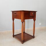 Vintage mahogany side table 50s