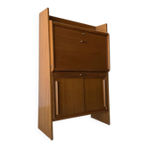 Bureau secrétaire à abattant design attribué à René Jean Caillette