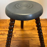 Vintage tripod stool