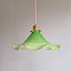 Vintage pendant light in opaline 1960s 1970s