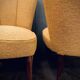 Paire de chaises cocktails vintage année 50