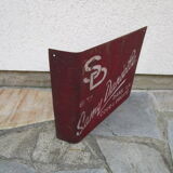 Old store advertising tole plate