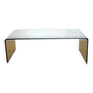Table basse en verre trempé