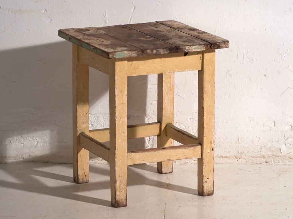 Antique pine bedside tables – Central Europe, circa 1940 #17
