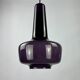 Purple opaline glass suspension KRETA for Holmegaard by Jacob Bang