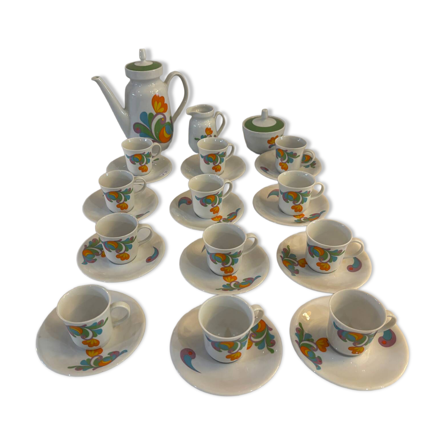 Vintage coffee service collection Jaeger & Co.