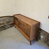 1950s sideboard with display case