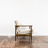 Mid-century Modern armchair GFM-142 by Edmund Homa, GFM, Poland, 1960s