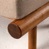 Pair of low chairs called La cachette selected by Charlotte Perriand