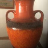 Large vintage ceramic lamp base