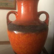Large vintage ceramic lamp base