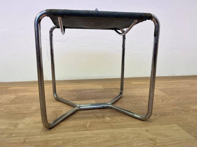 Tabouret Bauhaus Chrome Thonet B8 par Marcel Breuer, 1930