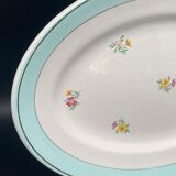 Lunéville half-porcelain serving dish